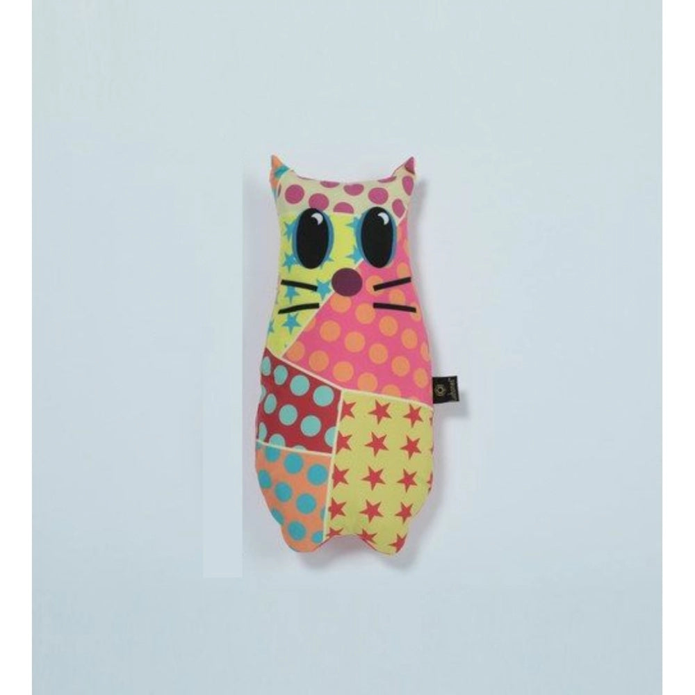 PKR Kart Polyester Printed Fancy Kids Cushions (Multicolor, Size: 15x11 In)