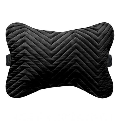 PKR Kart Pack Of_4 Polyester zig zag Car Pillow Sets (Black, Size: 12x12 In)