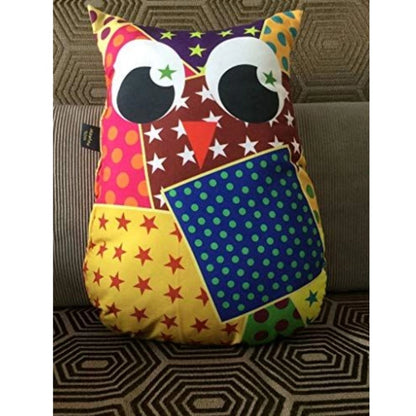 PKR Kart Polyester Printed Fancy Kids Cushions (Multicolor, Size: 15x11 In)