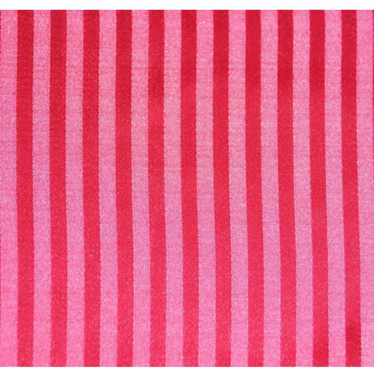 PKR Kart Pack Of_4 Polyester Solid Chairpads (Pink, Size: 16x16 In)