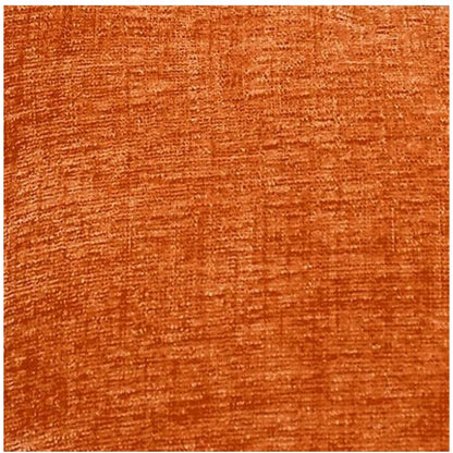 PKR Kart Pack Of_2 Polyester Solid Bone Neck Pillow (Orange, Size: 7x11 In)