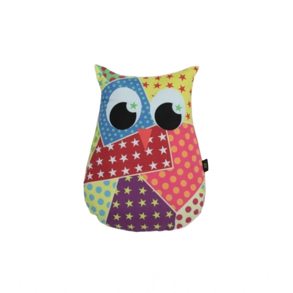 PKR Kart Polyester Printed Fancy Kids Cushions (Multicolor, Size: 15x11 In)
