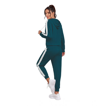 PKRKART Women's Knitting stretchable Solid Hooded Neck Full Sleeve Track Suit (Morpich)