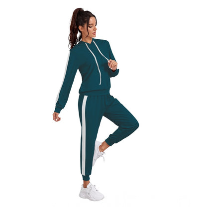 PKRKART Women's Knitting stretchable Solid Hooded Neck Full Sleeve Track Suit (Morpich)