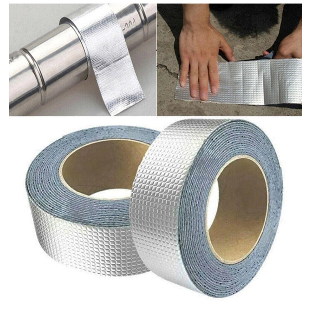 PKR Kart Aluminium, Rubber Waterproof Permanent Repair Aluminum (Silver)