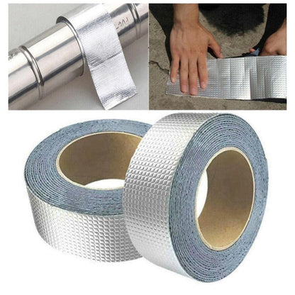 PKR Kart Aluminium, Rubber Waterproof Permanent Repair Aluminum (Silver)