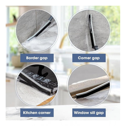 PKR Kart Plastic Mini Gap Cleaning Brush (Black)