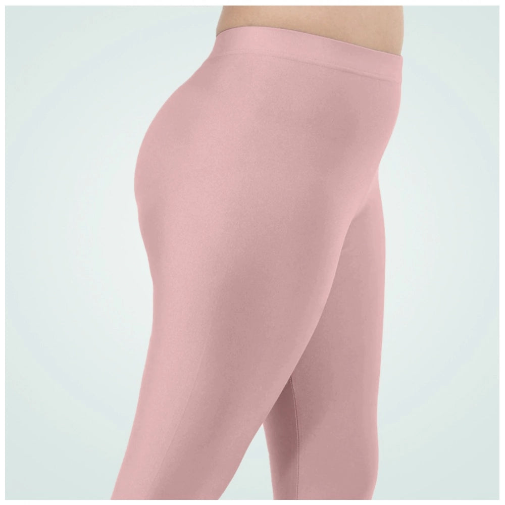 PKRKART Women's Cotton Blended Solid Shimmer Ankle leggings (Onion)