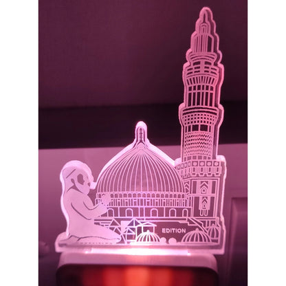 PKR Kart Islamic Namaz AC Adapter Night Lamp