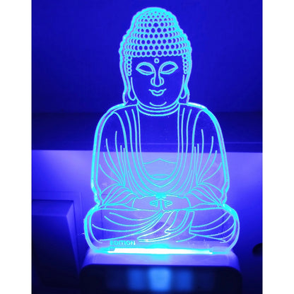PKR Kart Gautam Buddha AC Adapter Night Lamp