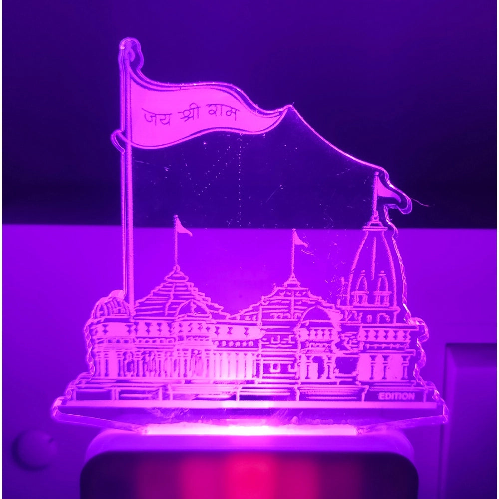 PKR Kart Jain Temple AC Adapter Night Lamp