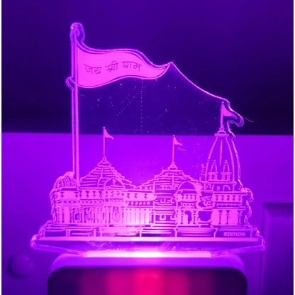 PKR Kart Jain Temple AC Adapter Night Lamp