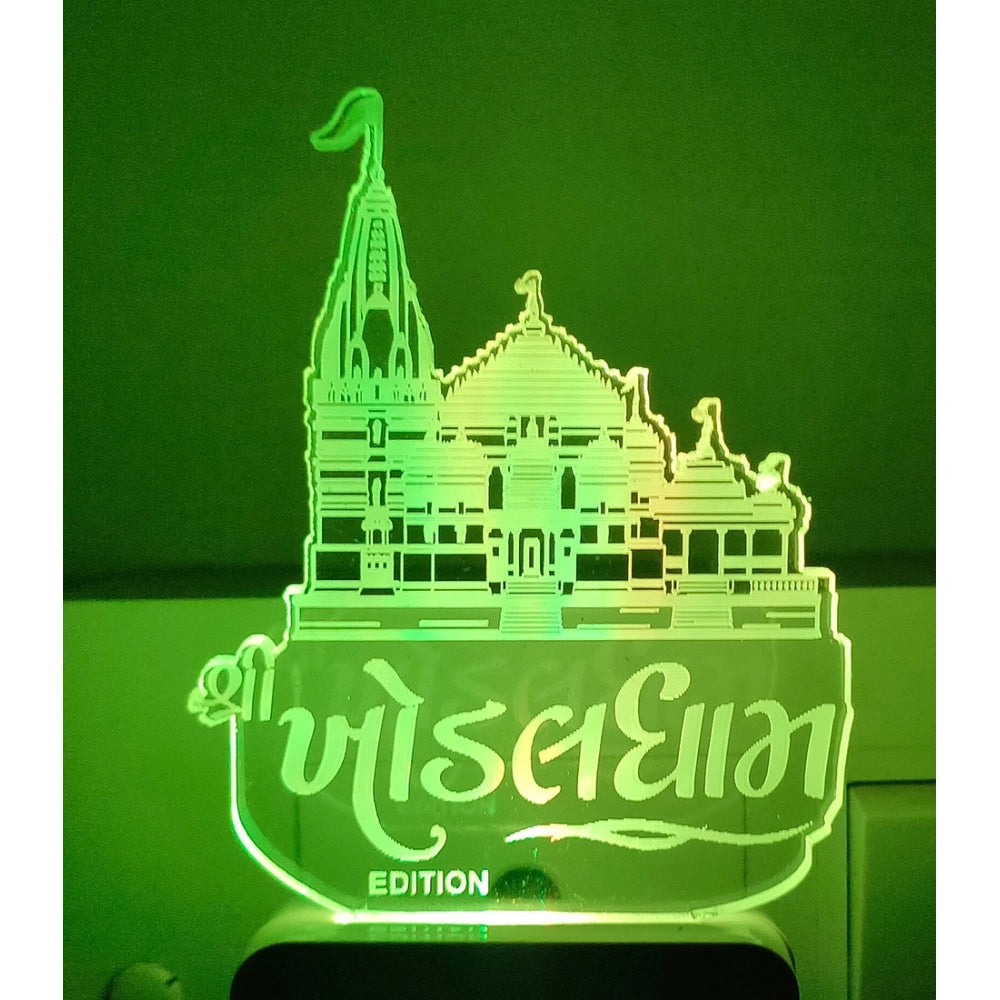 PKR Kart Buddha Temple AC Adapter Night Lamp