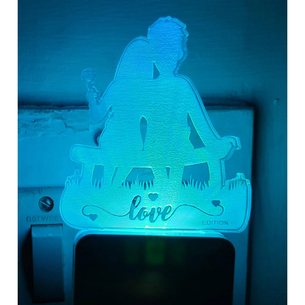 PKR Kart Love AC Adapter Night Lamp