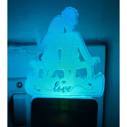 PKR Kart Love AC Adapter Night Lamp