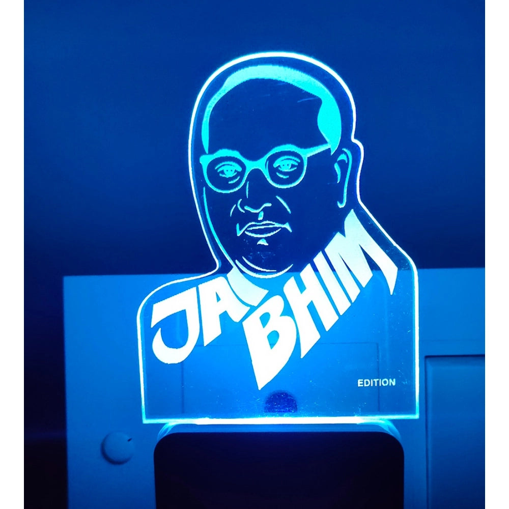 PKR Kart Dr Ambedkar AC Adapter Night Lamp