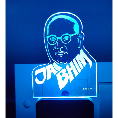 PKR Kart Dr Ambedkar AC Adapter Night Lamp