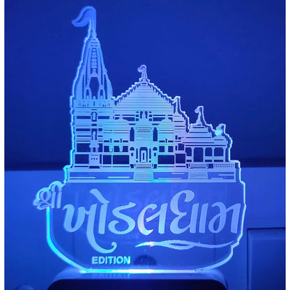 PKR Kart Buddha Temple AC Adapter Night Lamp