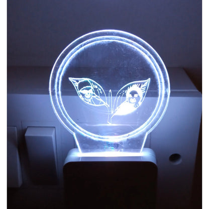 PKR Kart ADMK AC Adapter Night Lamp