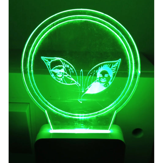 PKR Kart ADMK AC Adapter Night Lamp