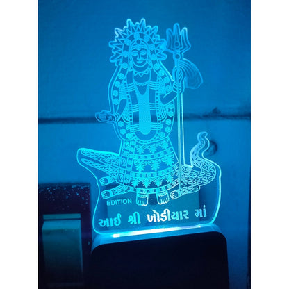 PKR Kart Ganga Devi Amman AC Adapter Night Lamp