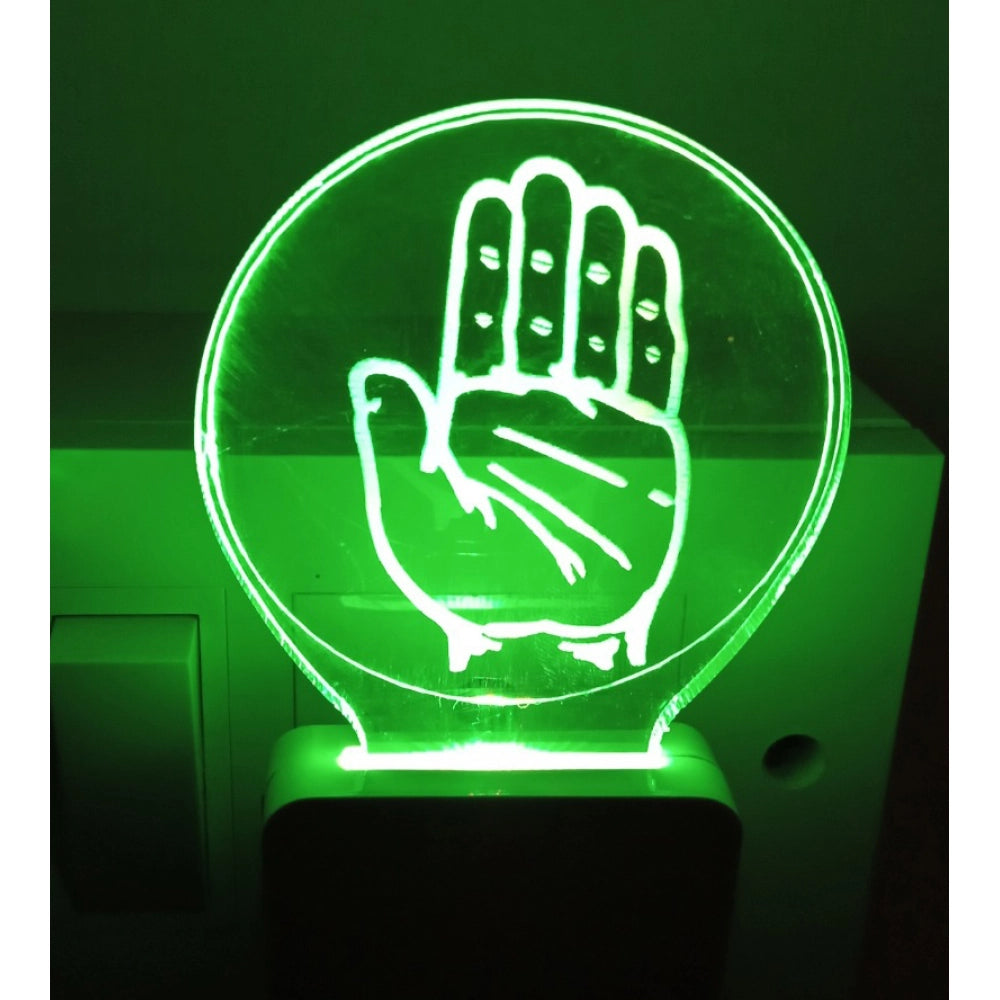 PKR Kart CONGRESS AC Adapter Night Lamp