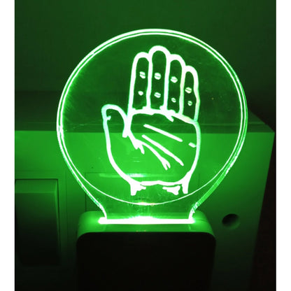 PKR Kart CONGRESS AC Adapter Night Lamp