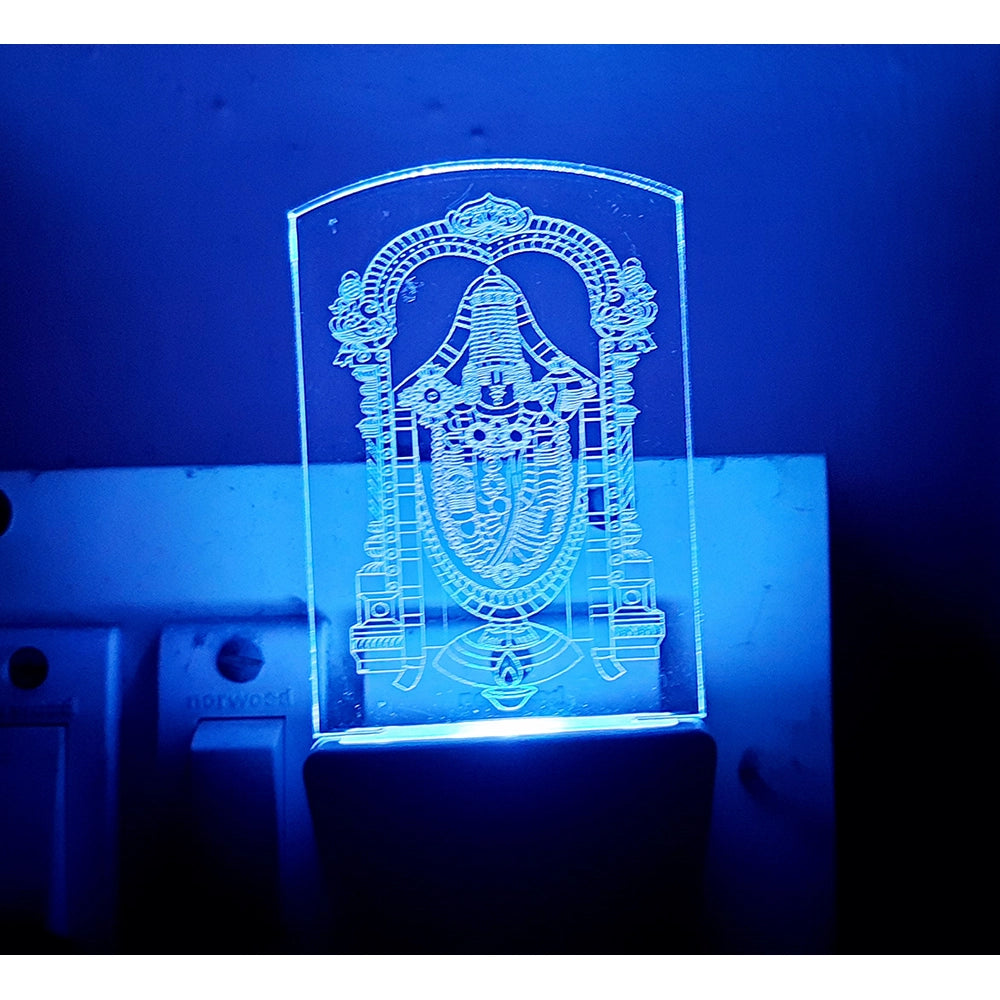 PKR Kart Loard Perumal AC Adapter Night Lamp