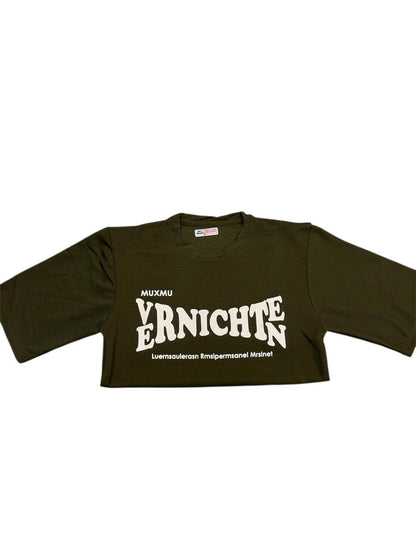 Men cotton T-shirt mehndi colour