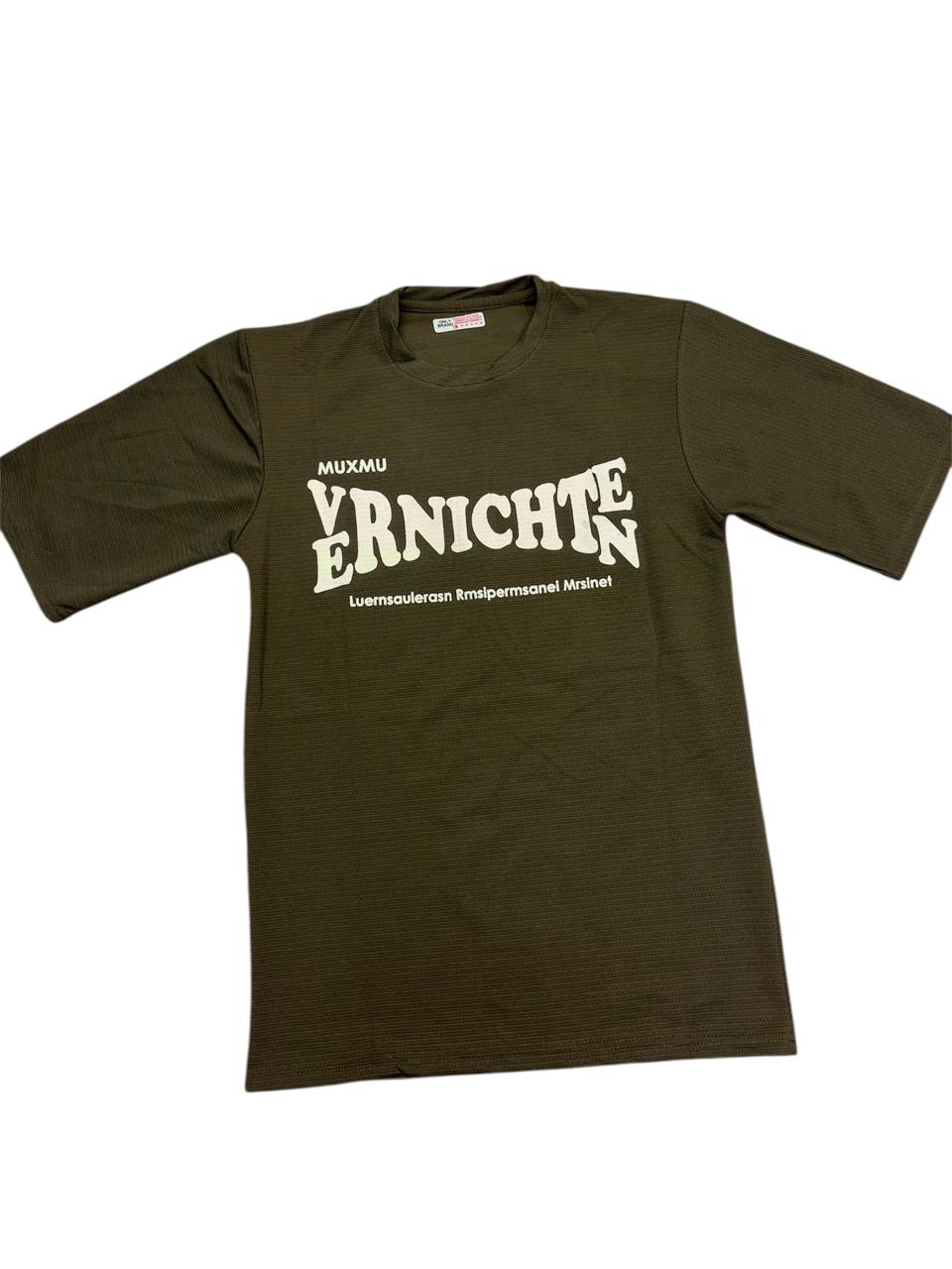 Men cotton T-shirt mehndi colour