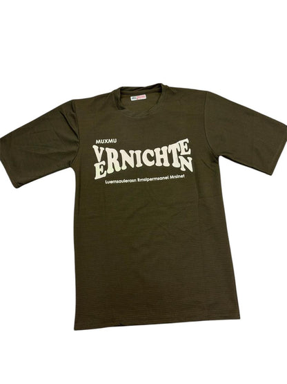 Men cotton T-shirt mehndi colour