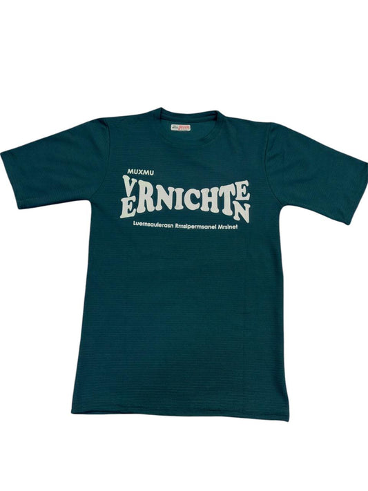 Men  cotton T-shirt dark green