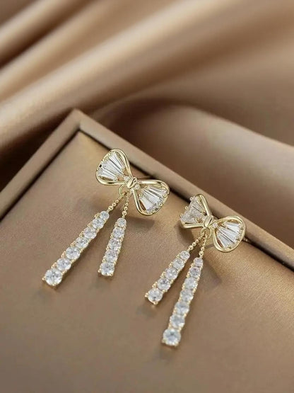 An Elegant Huggie Drop Dangle Earring Set Girls And Women